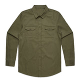 UTILITY OVERSHIRT - OLIVE